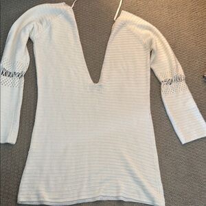 Sabo Skirt Cream Knit Dress